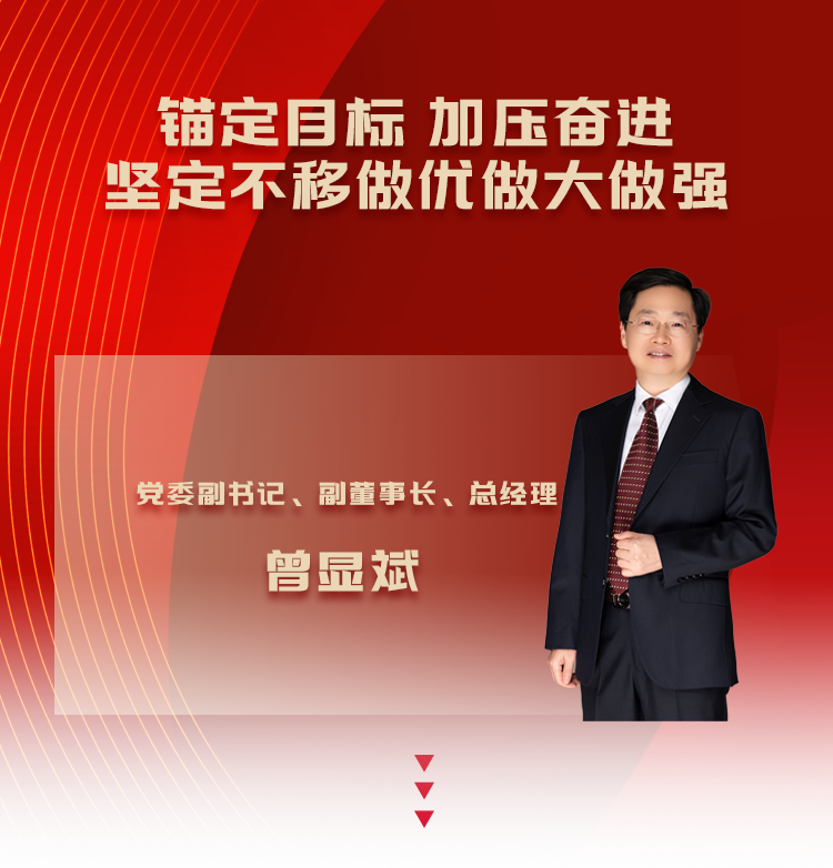 曾显斌：锚定目标 加压奋进 坚定不移做优做大做强