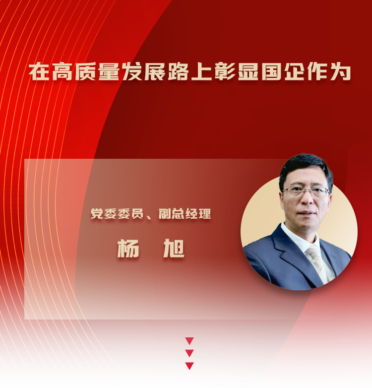杨旭：在高质量发展路上彰显国企作为