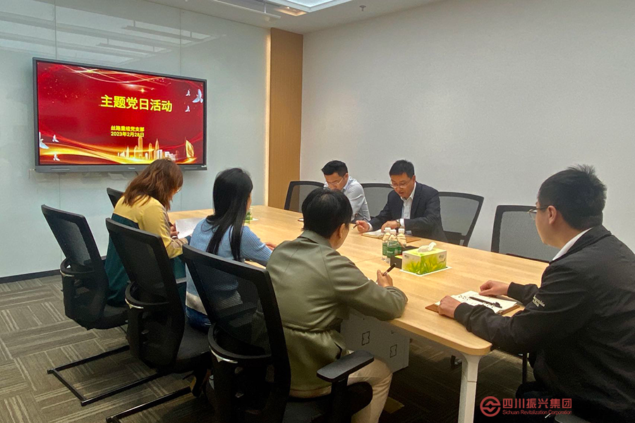 丝路重组党支部开展主题党日活动
