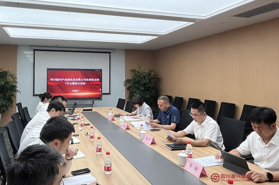 振兴实业党总支开展主题党日活动暨主题教育学习研讨