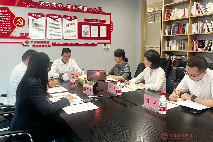 金控发展党支部召开主题教育专题组织生活会