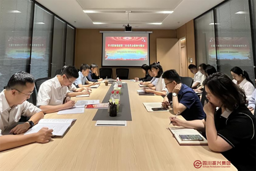 四川盈耀 四川上实 四川协同传达学习四川产业基金第三次党代会精神