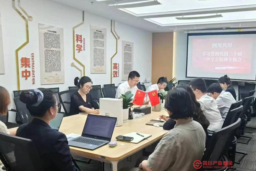 四川兴川专题学习贯彻党的二十届三中全会精神