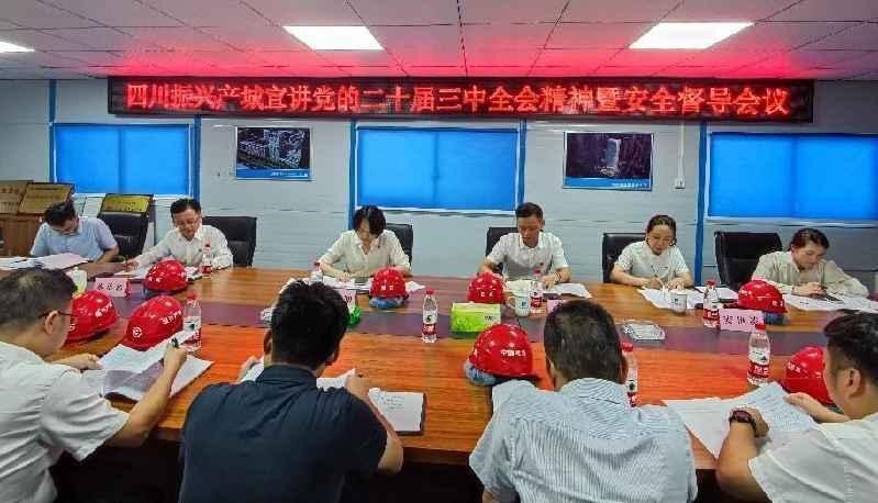胡申知到四川产城宣讲党的二十届三中全会精神